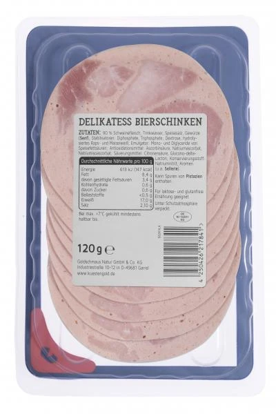 Küstengold Delikatess Bierschinken 2 Küstengold Delikatess Bierschinken – Bild 2