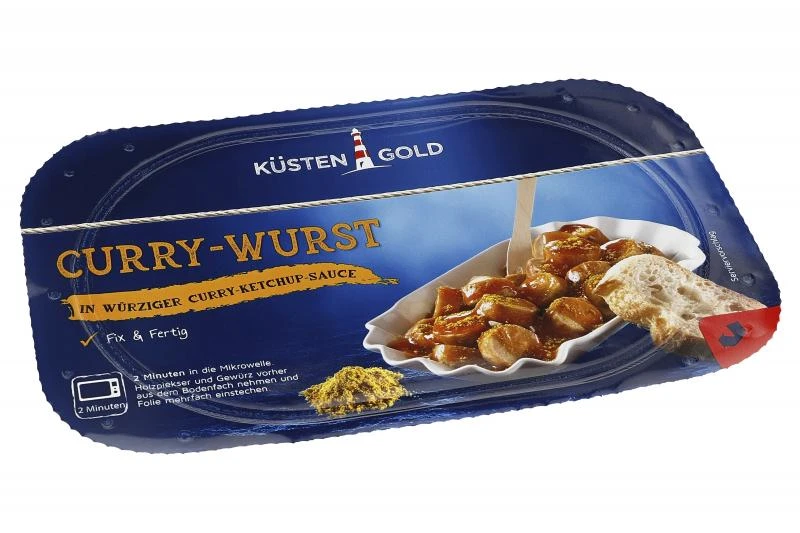 Küstengold Curry-Wurst 1 Küstengold Curry-Wurst