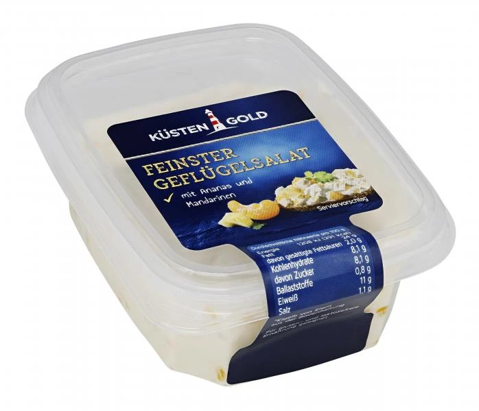 Küstengold Feinster Geflügelsalat 1 Küstengold Feinster Geflügelsalat
