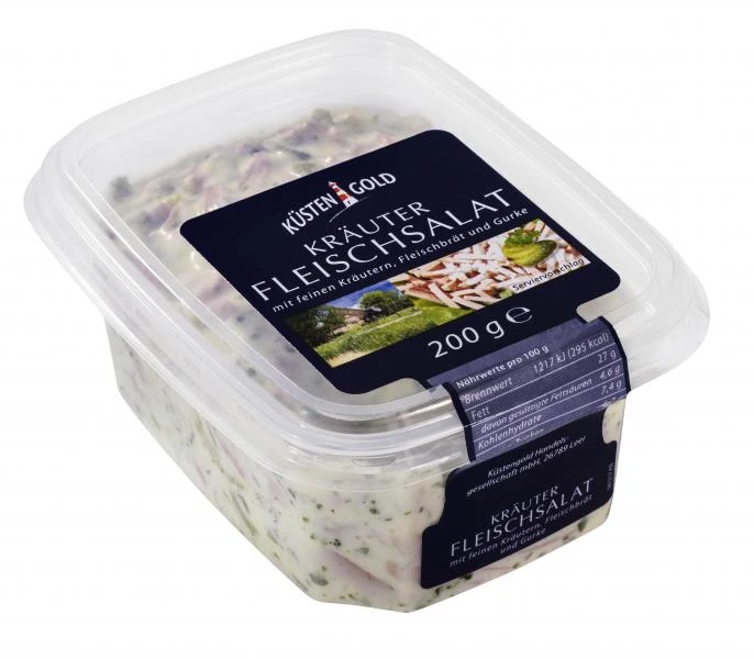 Küstengold Kräuter Fleischsalat 1 Küstengold Kräuter Fleischsalat