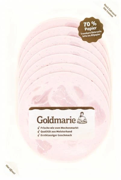 Goldmarie Bierschinken 1 Goldmarie Bierschinken