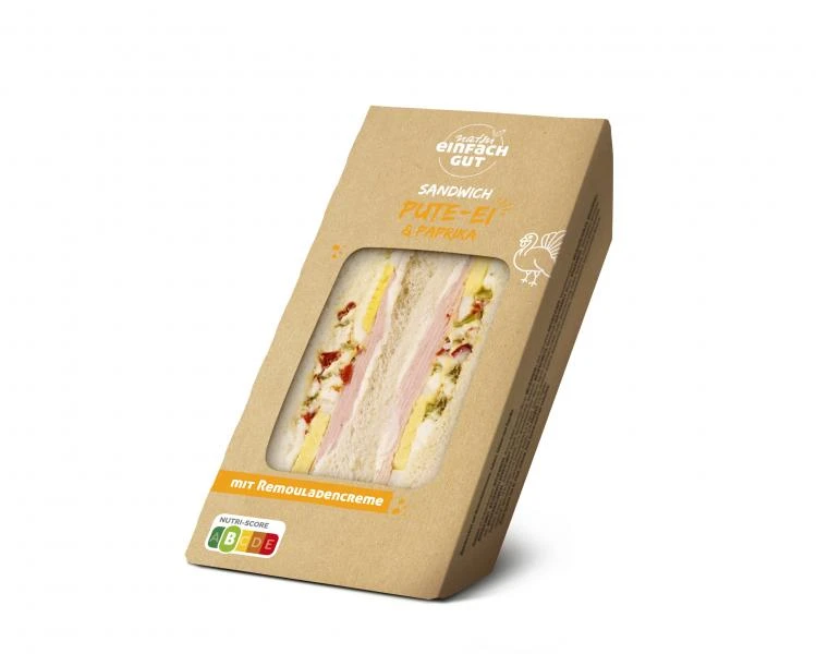 Natsu Einfach Gut Sandwich Pute-Ei & Paprika 1 Natsu Einfach Gut Sandwich Pute-Ei & Paprika